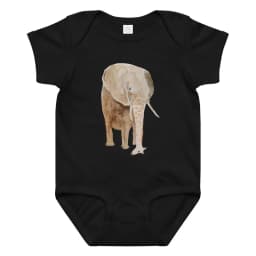 Girrafant Baby jersey bodysuit Ansicht 1
